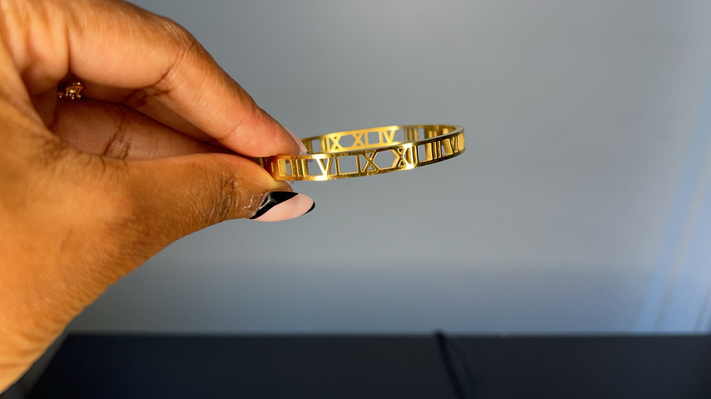 Roman Numeral Bracelet