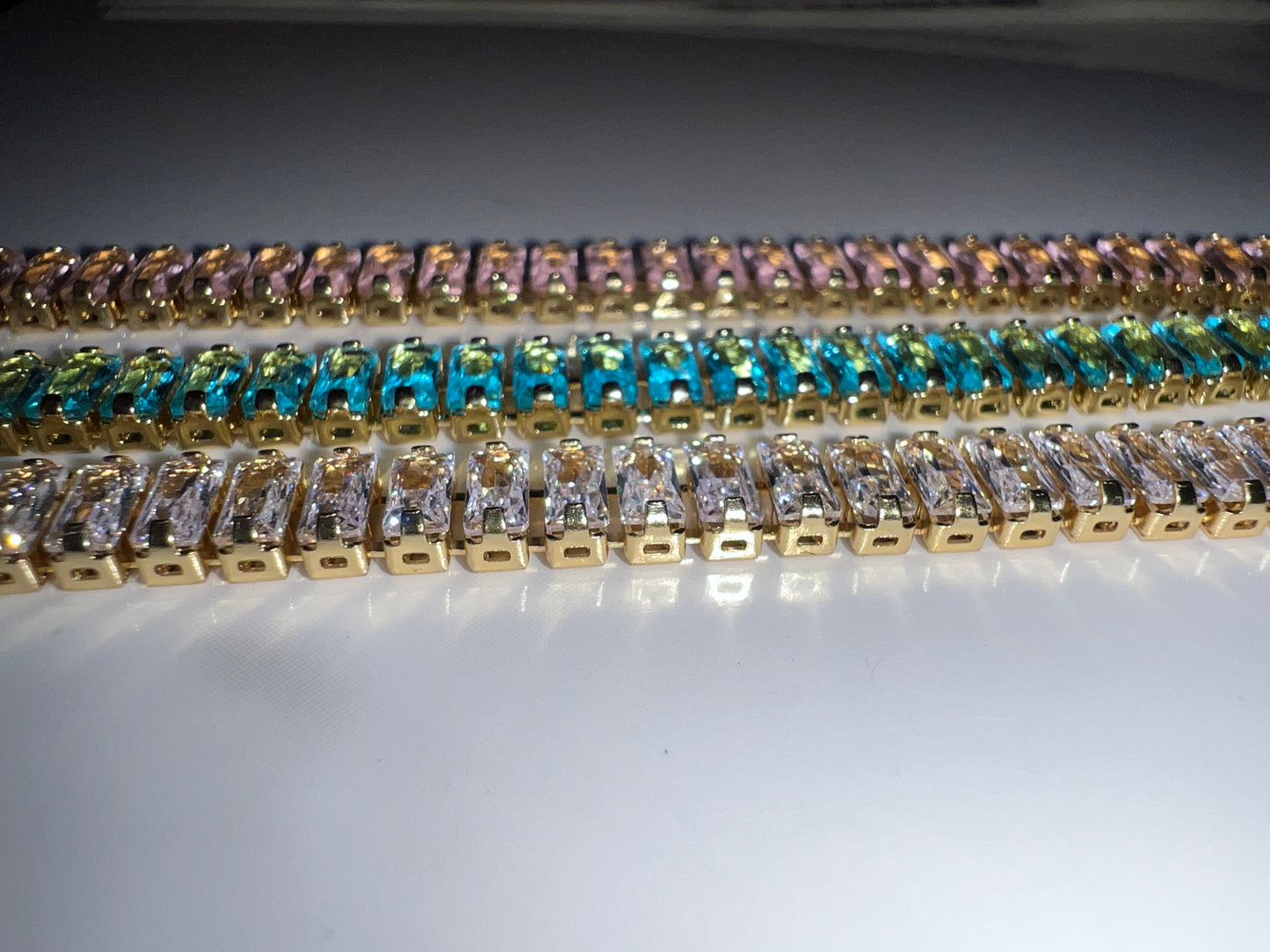 Baguette Necklace
