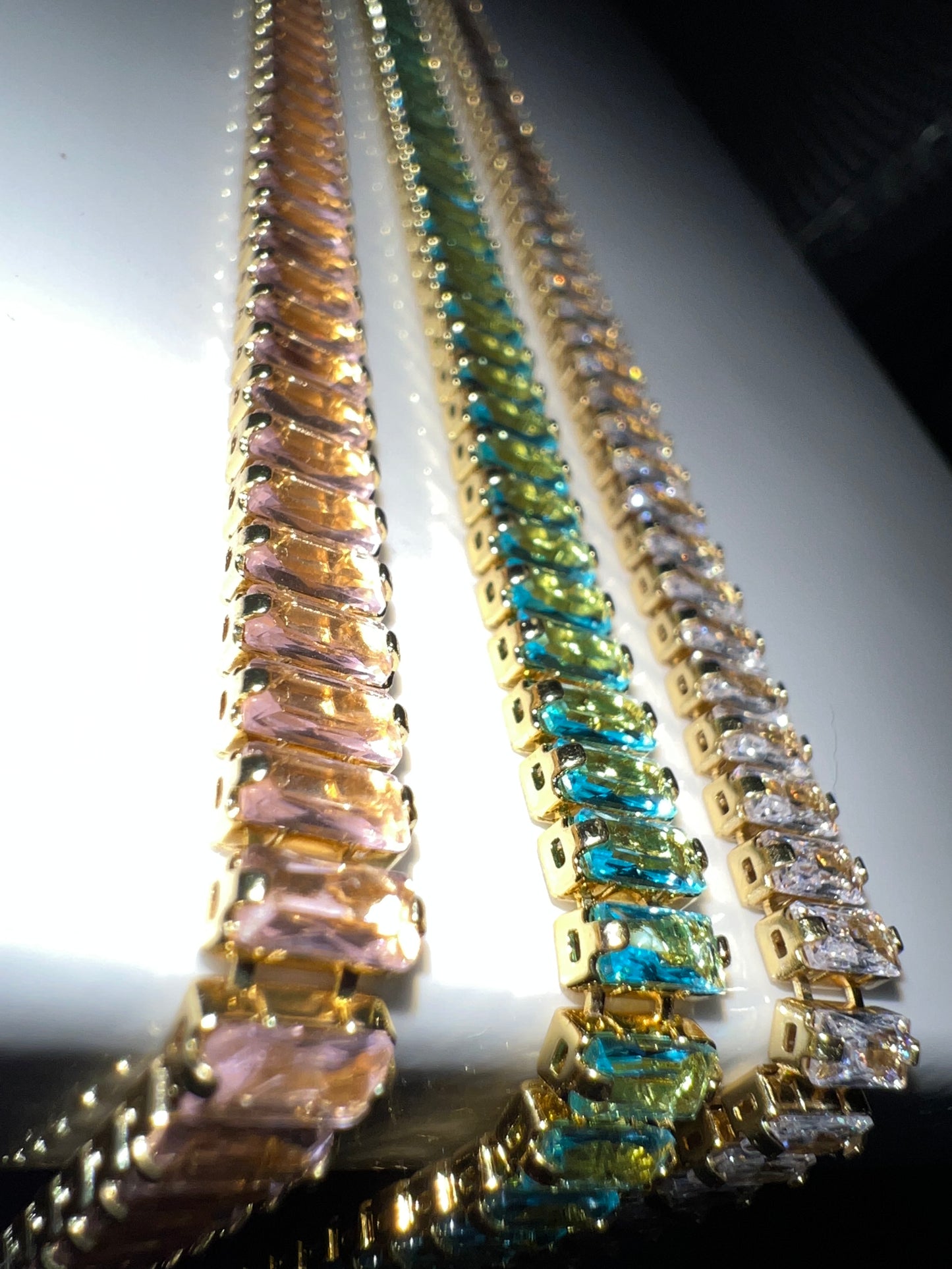 Baguette Necklace
